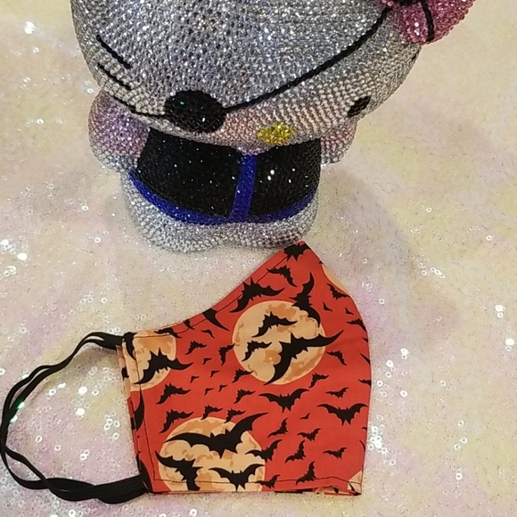 💖SALE💖 Halloween Bats Soft Face Mask - Picture 4 of 6